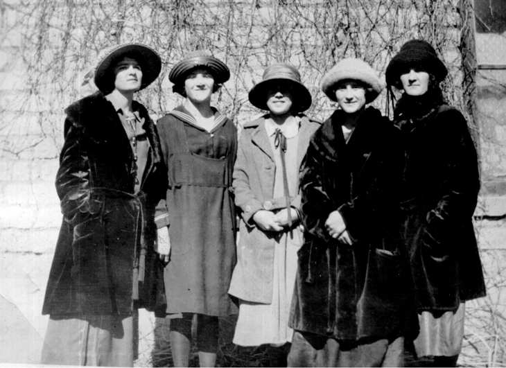 Edith, Ellen, Isabel, Mary and Florence, 1923